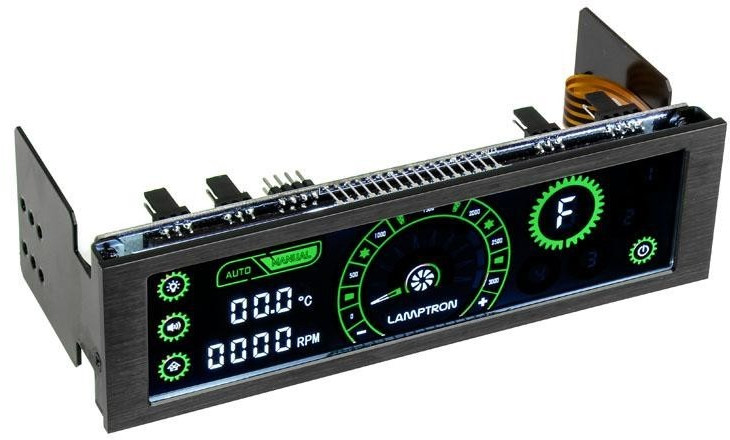 Lamptron CM430 noir/vert