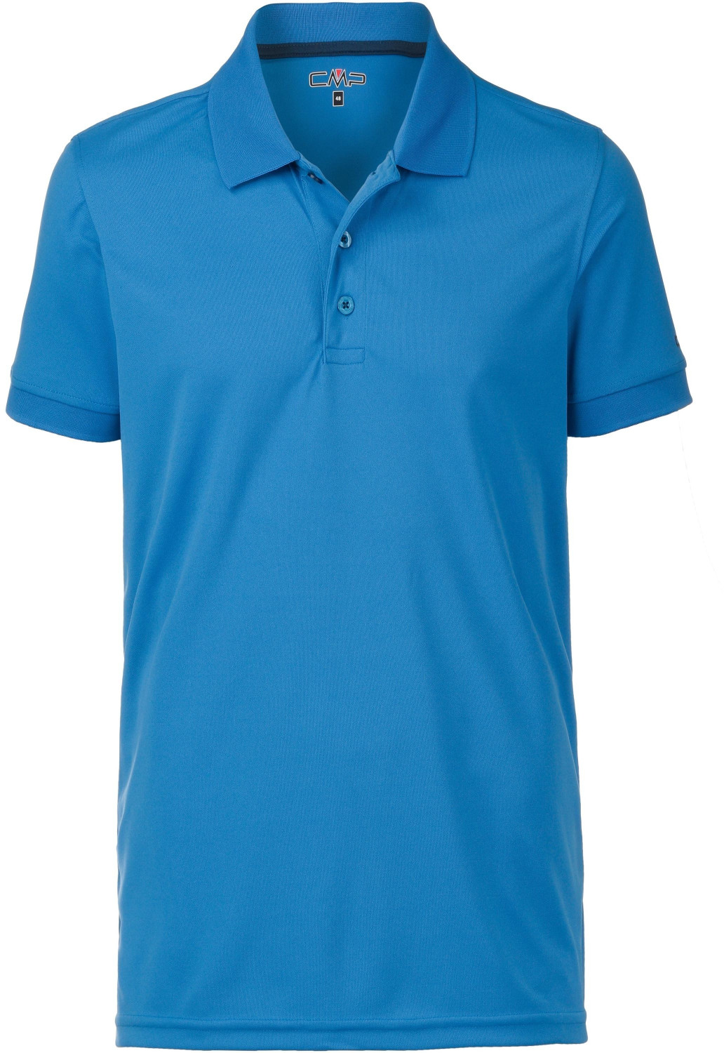 CMP One Colour Technical Polo Shirt (3T60077) indigo