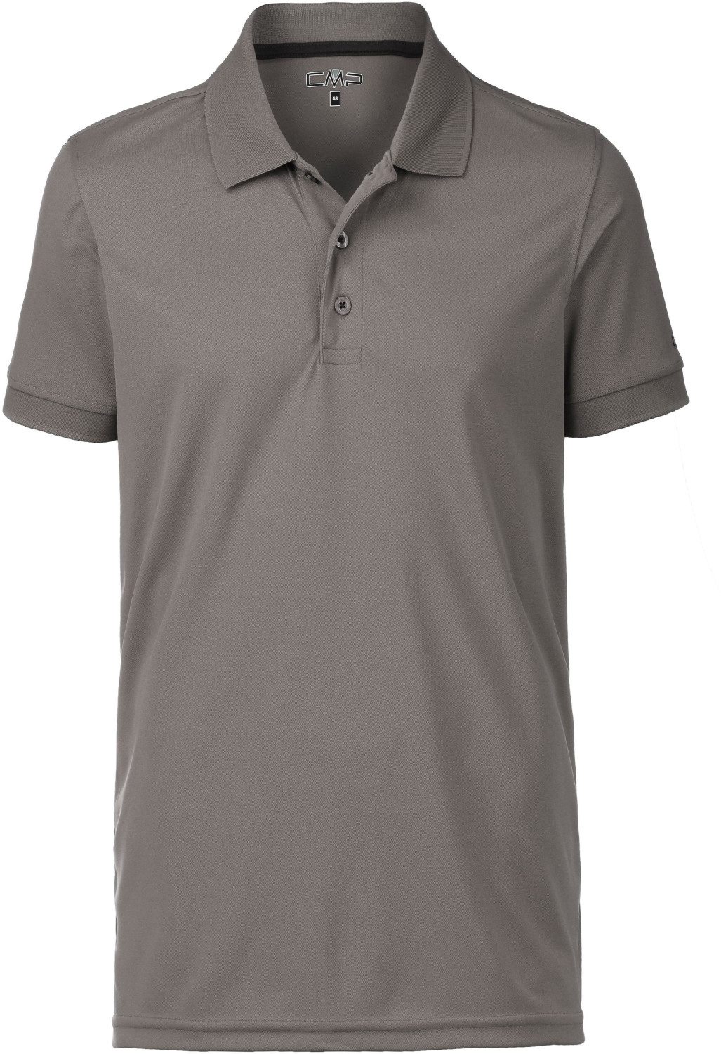 CMP One Colour Technical Polo Shirt (3T60077) tortora