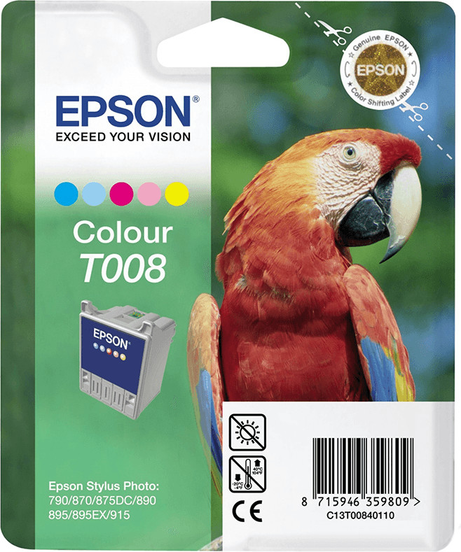 Epson T008 couleurs