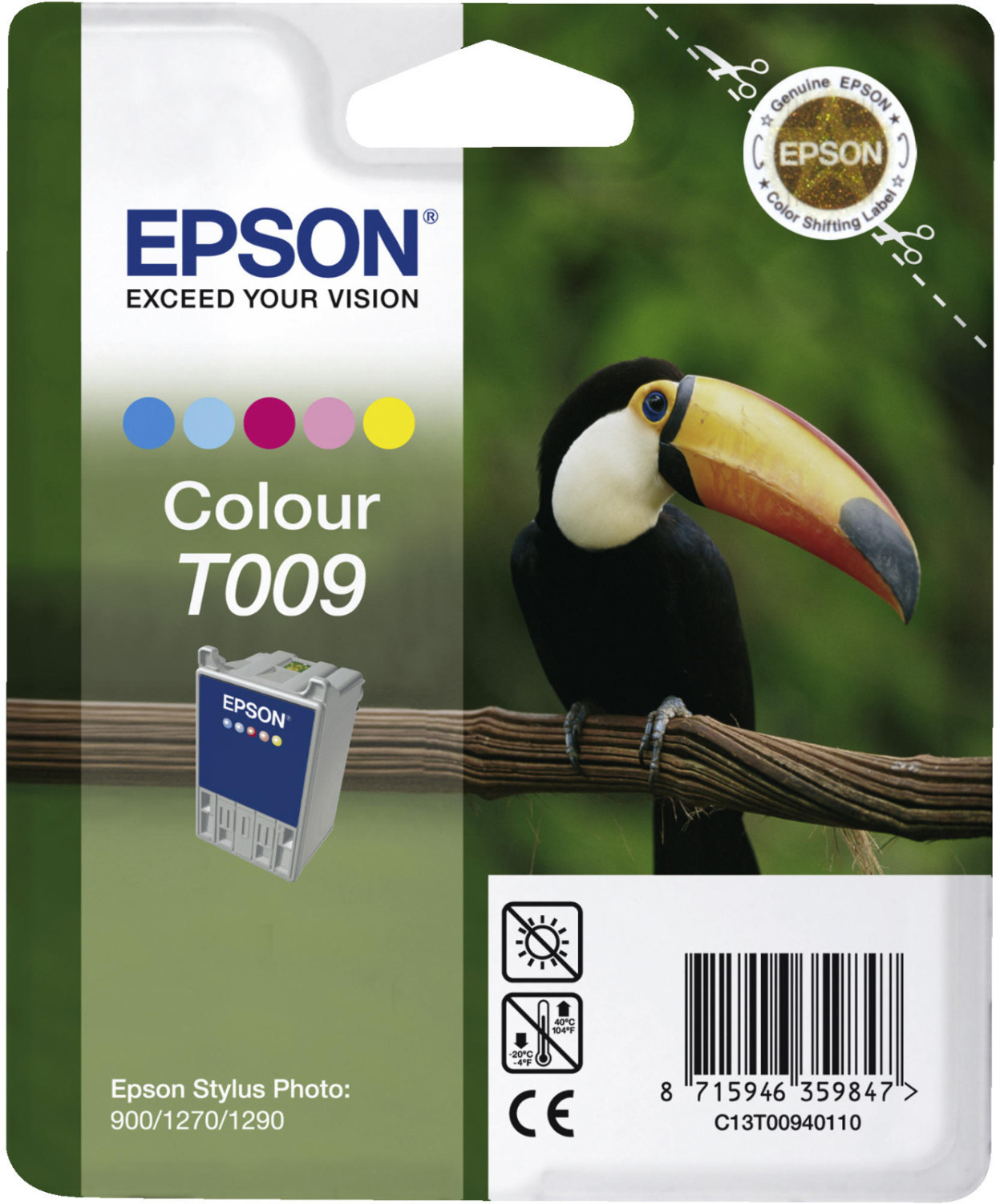 Epson T009 couleurs