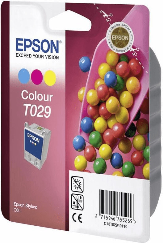 Epson T029 couleurs