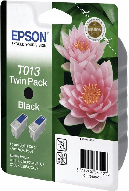 Epson T013 noir double pack