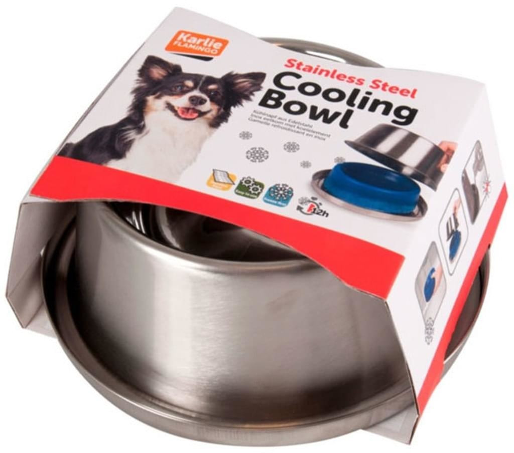 Karlie Cooling Bowl Stainless Steel 1400ml 28cm