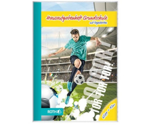 Roth Klipp Klar Hausaufgabenheft Grundschule Fussballstar Ab 2 24 Preisvergleich Bei Idealo De