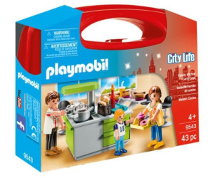 Playmobil Mitnehmkoffer moderne Küche 9543 City Life Neu und OVP 