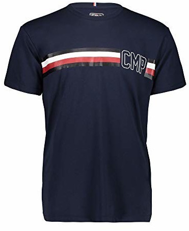 CMP Heritage T-Shirt with Logo (39D8067) black blue