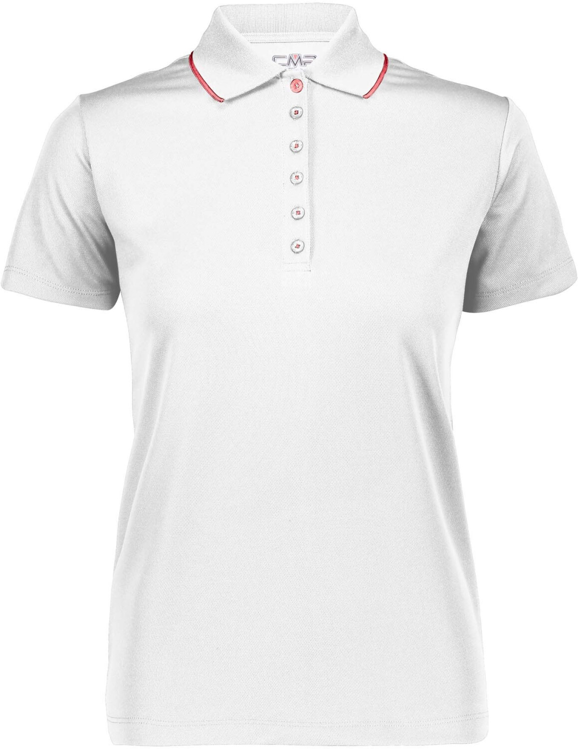 CMP One Colour Piquet Polo Shirt (39T5786) white