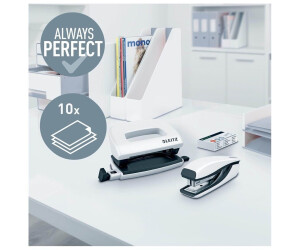 Leitz Schreibtischset NeXXt WOW Mini | 2 Teile | inkl. 1 x Bürolocher 5060, 1 x Heftgerät 5528 | gelb | Metall/Kunststoff | B00366175