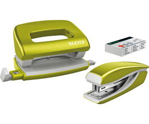 Leitz Nexxt Wow Locher Tacker Miniset Grun Metallic 5561 20 64