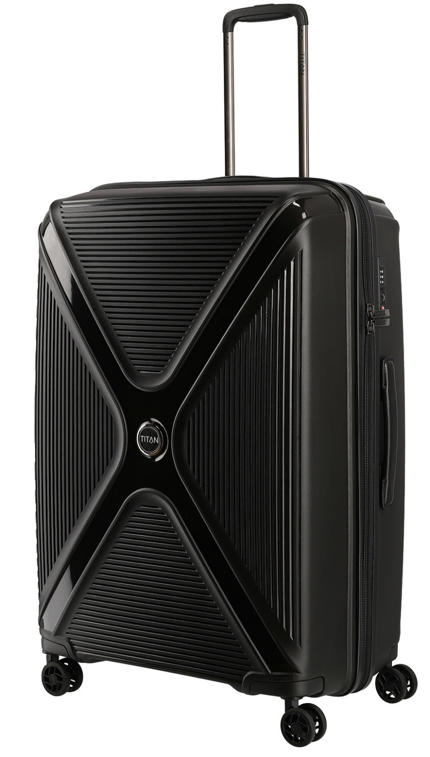 Titan Paradoxx 4 Wheel Trolley 77 cm black (02)