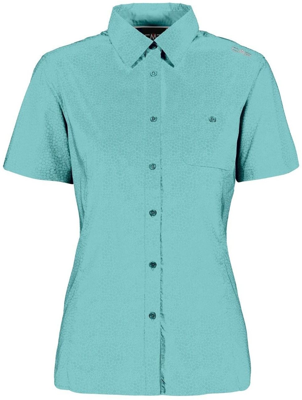 CMP Micro Dot Short-Sleeve Shirt (39T7046) anise
