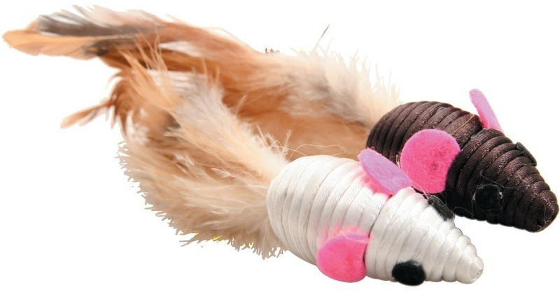 Zolux Duo souris à plumes 5 cm
