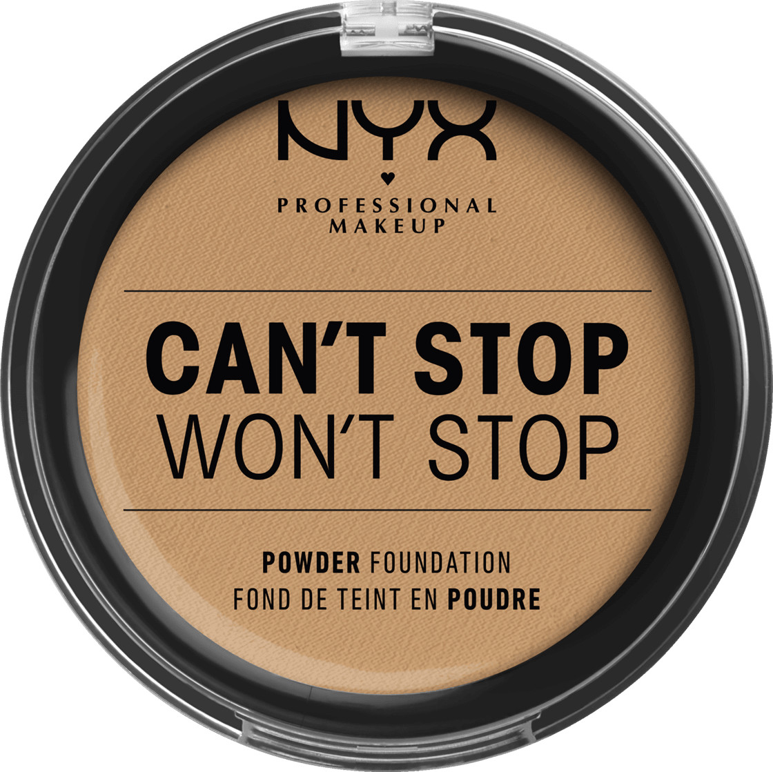 NYX Can't Stop Won't Stop Full Coverage Powder Foundation 7.5 Soft Beige (10,7g)