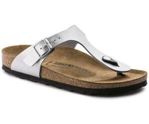 Birkenstock Gizeh Birko Flor silver normal ab 67 00 Preisvergleich bei idealo