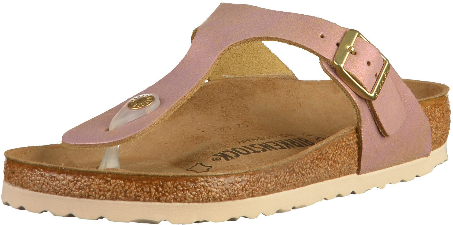 gizeh suede leather vintage metallic rose copper
