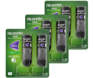 nicorette Mint Spray 1mg/Sprühstoss ab 20,57 € (Februar 2024 Preise)