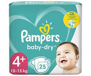 Baby-Dry - Taille 4+ (10-15kg) - Lot de 94 couch…