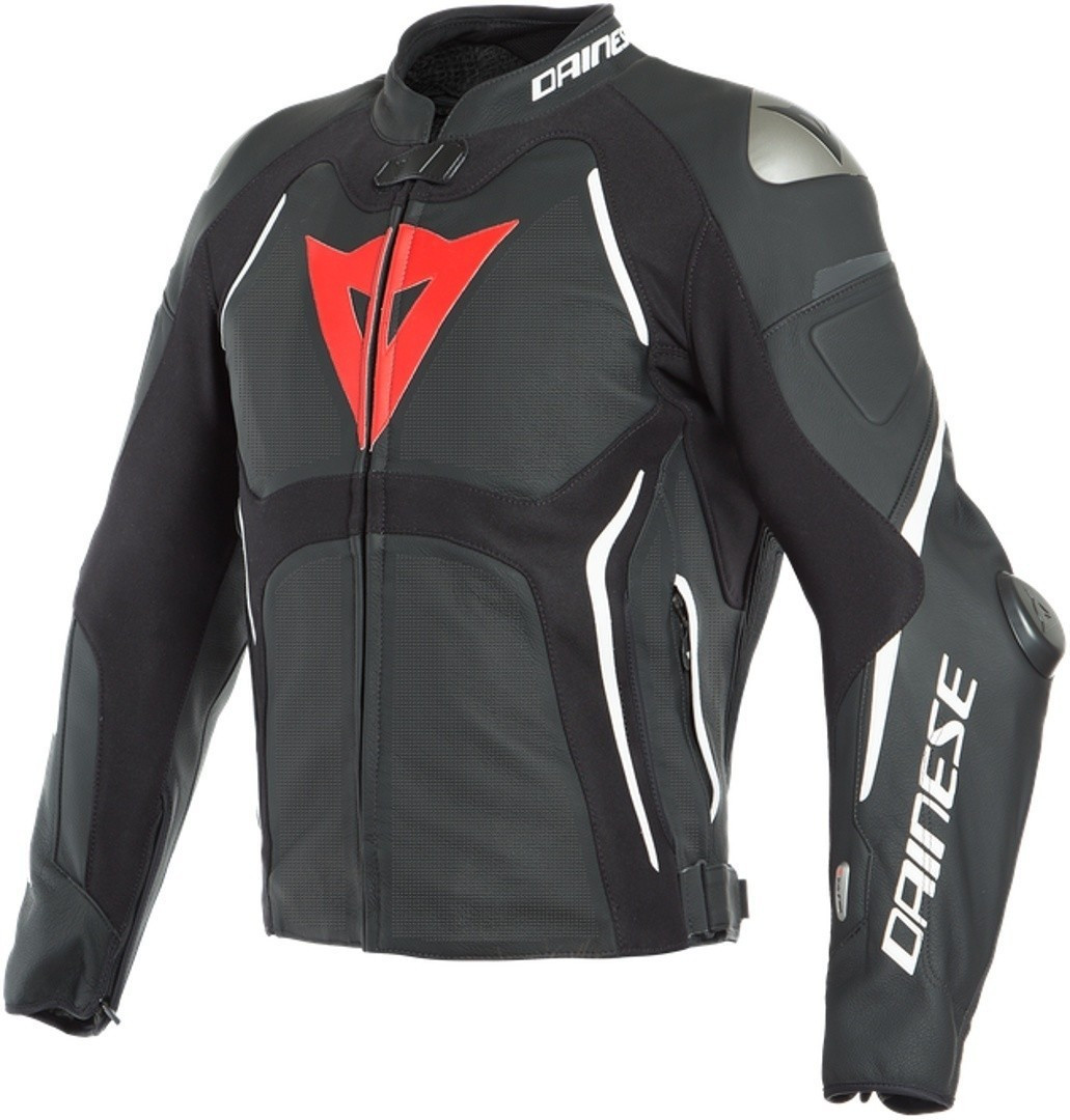 Dainese blouson perforé Tuono D-Air noir/blanc