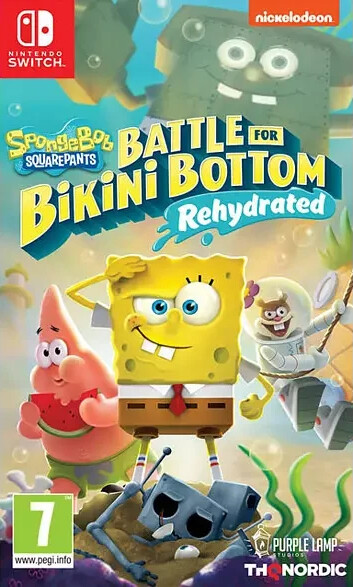 Bob L'Éponge : Bataille pour Bikini Bottom - Rehydraté (Switch)