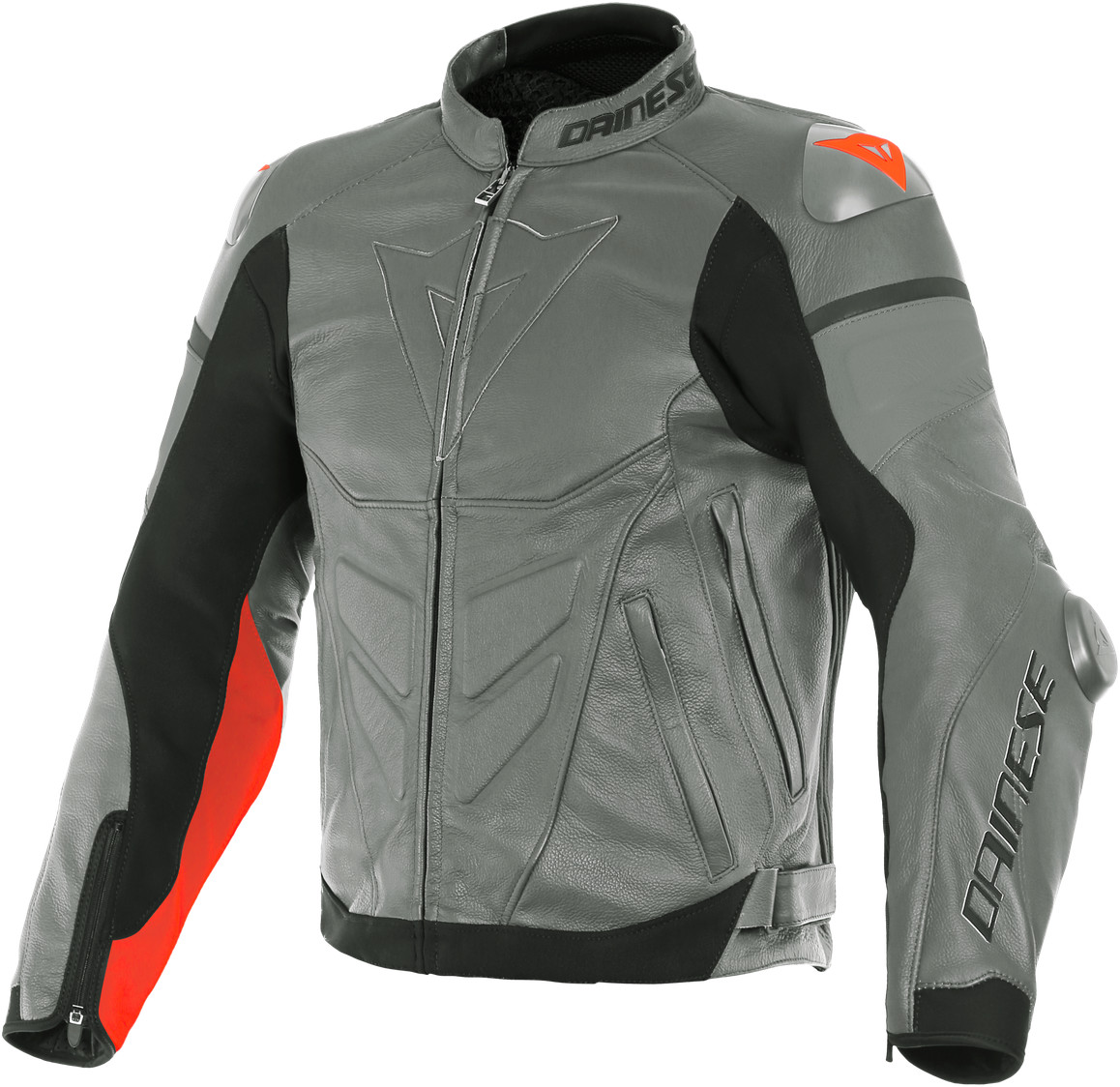 Dainese Blouson Super Race gris/gris/rouge
