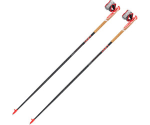 White-Neon Red 6492592 Adults Vertical K Trail Running Poles Leki Unisex 120 cm 