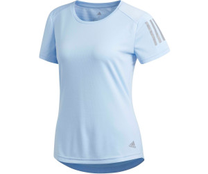 Adidas Own The Run T-Shirt Women glow blue