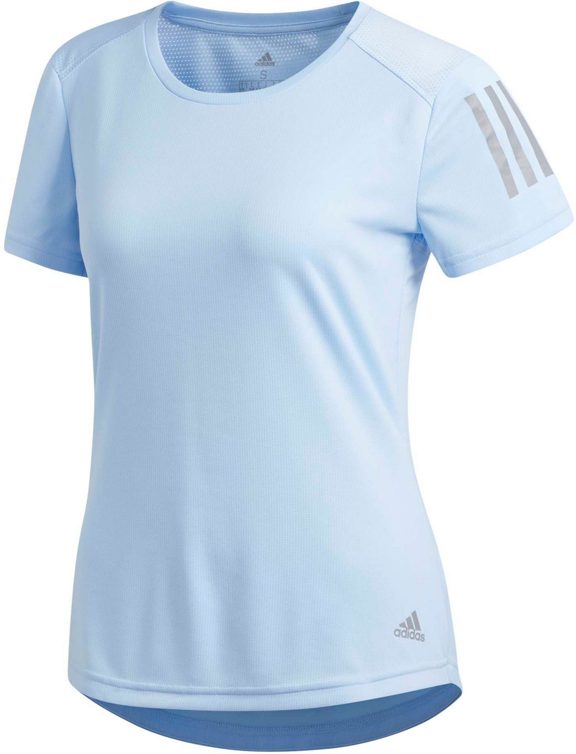 Adidas Own The Run T-Shirt Women glow blue