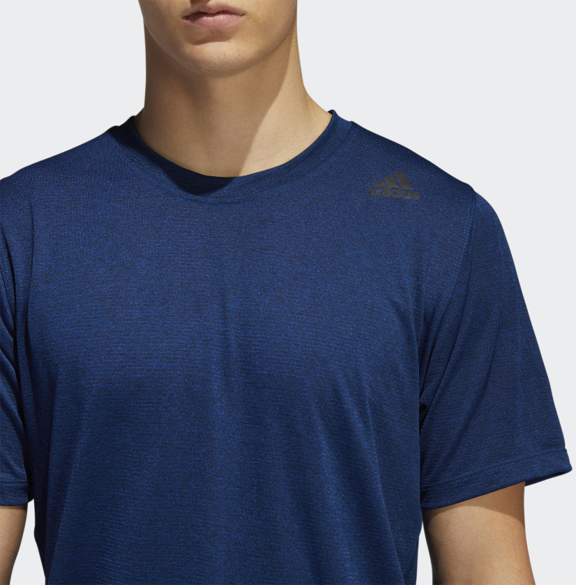 Adidas FreeLift Tech Climacool Fitted T-Shirt legend ink/colored heather au meilleur prix sur 
