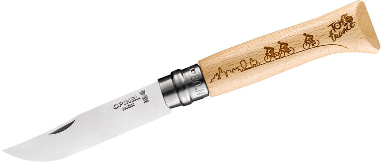 Opinel N° 8 Édition spéciale Tour de France 2019 (nature)