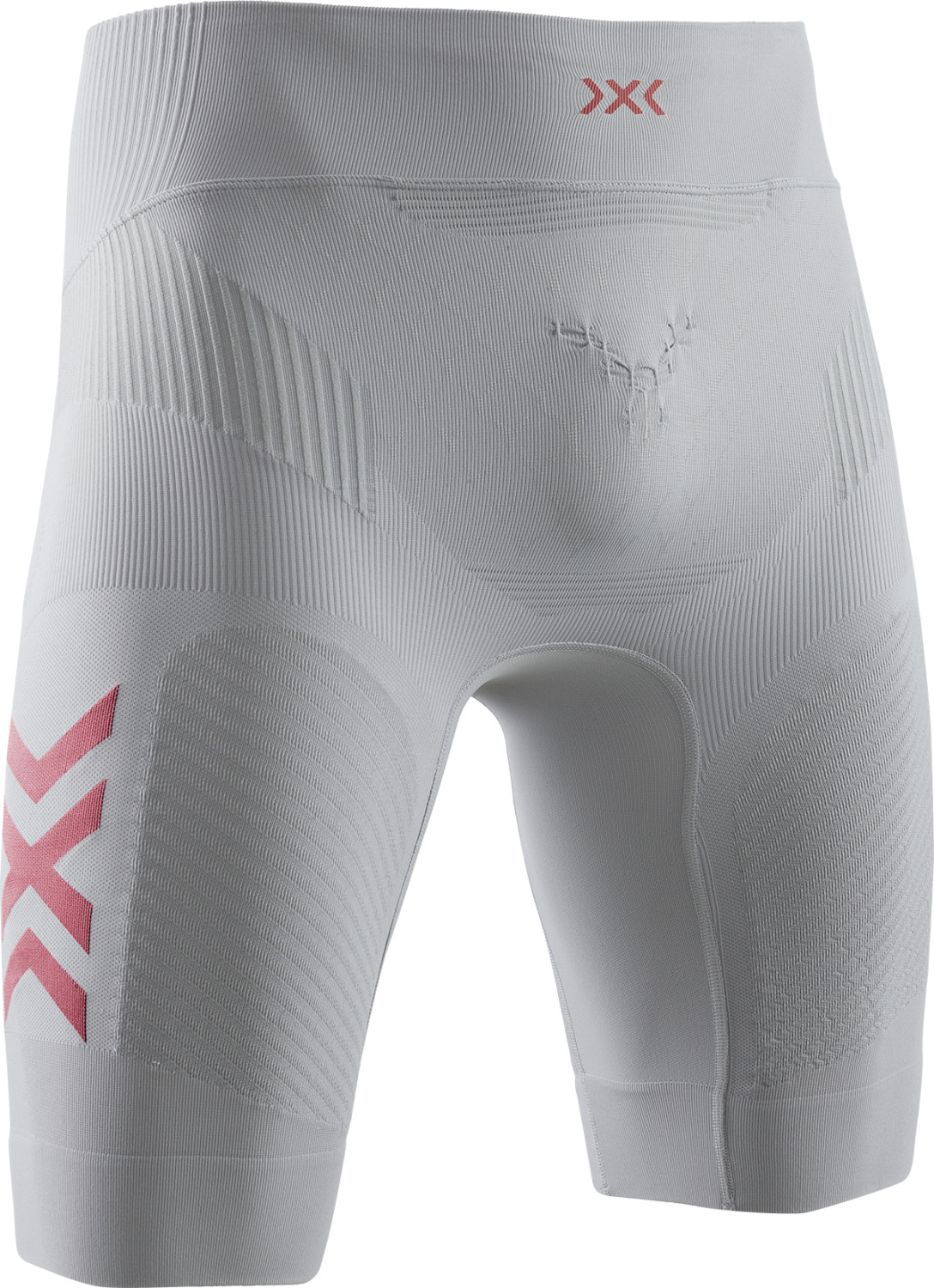 X-Bionic Twyce 4.0 Run Shorts Men Dolomite Grey/Sunset Orange