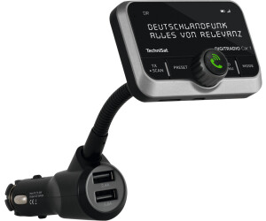 SOTOR Bluetooth FM Transmitter Auto Radio Adapter, Bluetooth Auto Ladegerät  KFZ-Transmitter, mit 2 USB Anschlüsse und Freisprecheinrichtung