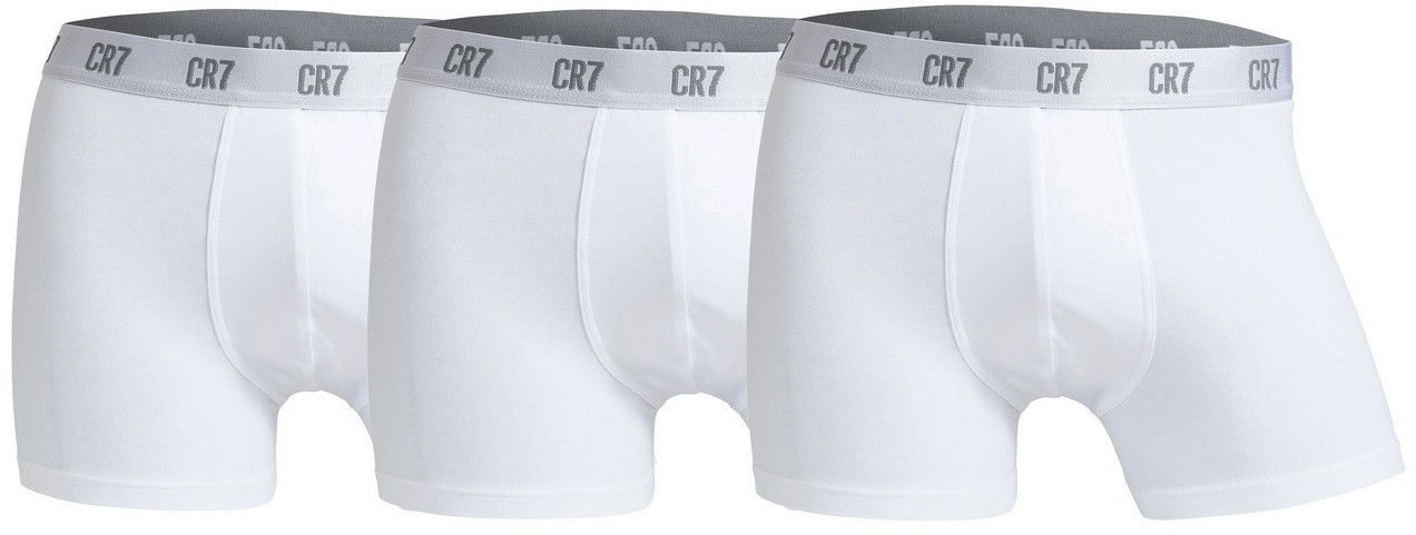 CR7 Cristiano Ronaldo Basic Boxershorts 3-Pack white (8100-49-100)
