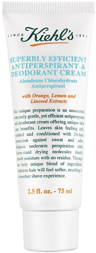 Kiehl’s Superbly Efficient Antiperspirant Deodorant Creme (75 ml)