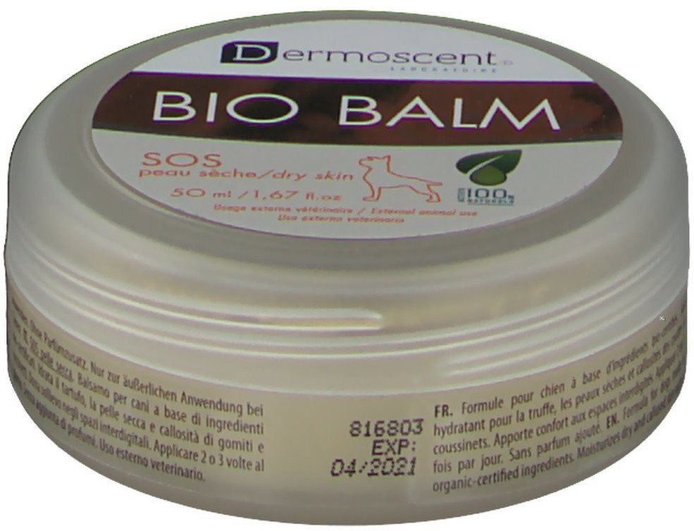 Photos - Pet Clipper Dermoscent Bio Balm for dogs  (50 ml)