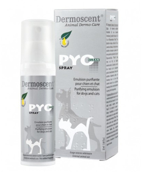Dermoscent PYOclean Spray pour chien et chat 50 ml