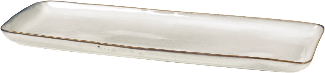 Broste Copenhagen Nordic sand plate 12.5 x 35cm