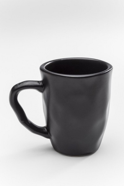 KARE Cup with Handle 350 ml ORGANIC Black