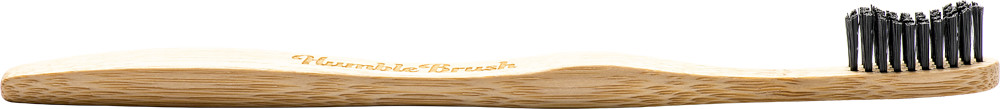 Humble Brosse à dents en bambou pour adultes noir