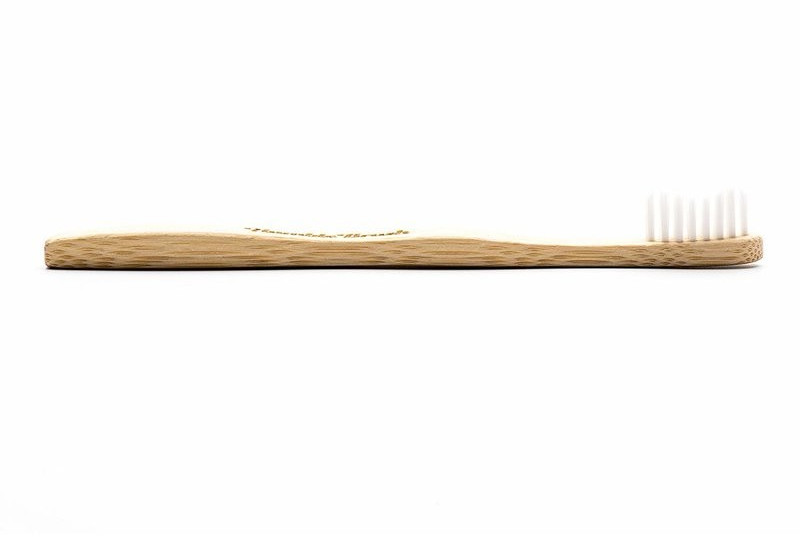 Humble Brosses à dents en bambou pour enfants blanc