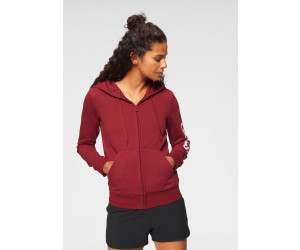 essentials linear full zip hoodie