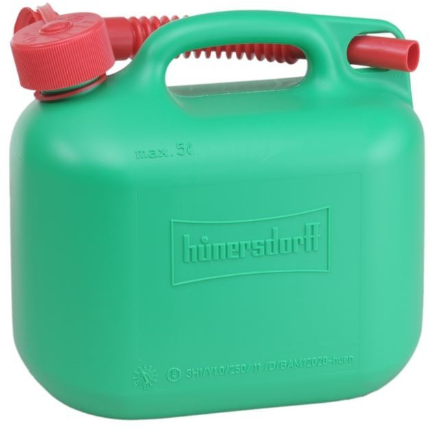 Hünersdorff Wasserkanister Industriekanister, Kunststoff, m. UN-Zulassung,  transparent, 30 Liter – Böttcher AG