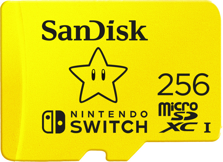 SanDisk microSDXC für Nintendo Switch 256GB