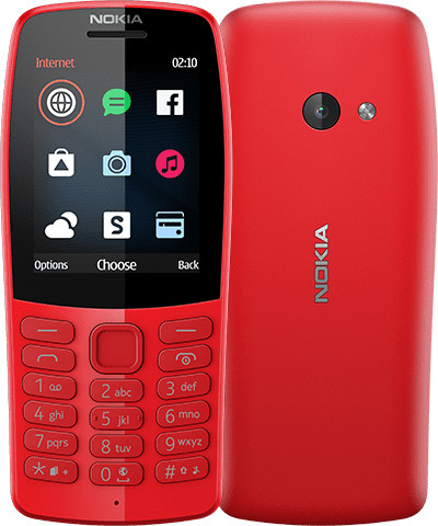 Nokia 210 rouge
