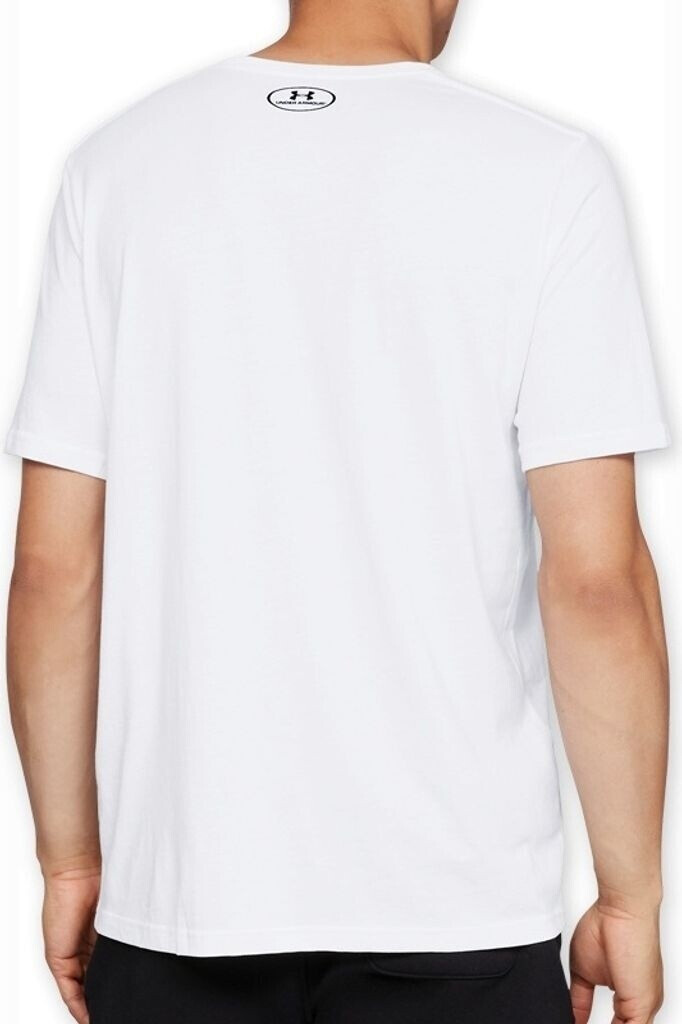 Under Armour UA Sportstyle Left Chest Shirt (1326799) white ab 17 