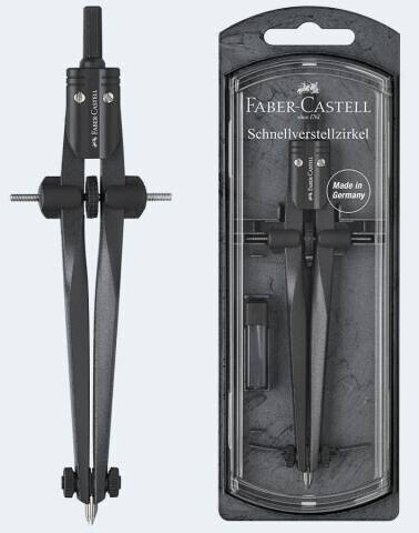Faber Castell Quickset Compass Set Blackstone