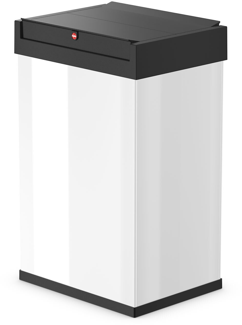 Poubelle 50 L roulettes + couvercle Inox
