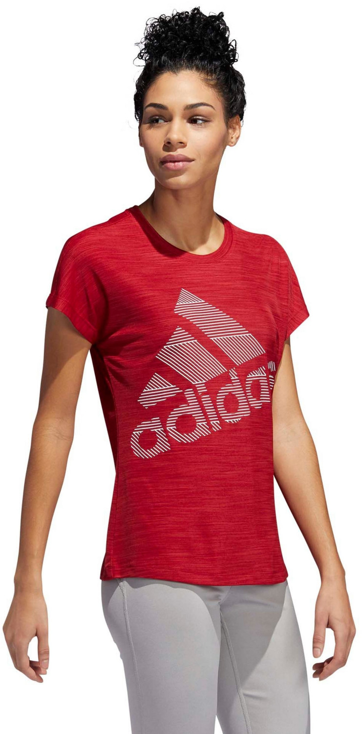 Adidas Badge of Sport Shirt Women active maroon ab 23,96