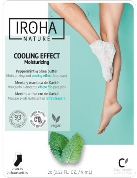 Iroha Foot Mask Socks Relax Peppermint (1 pair)