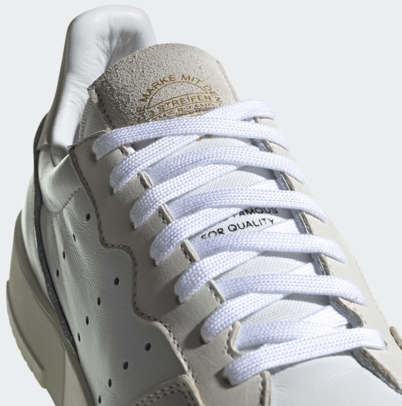 Adidas Supercourt crystal white chalk white off white ab 49 95